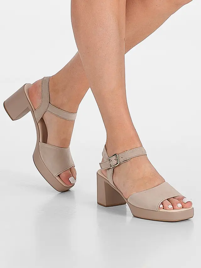 Gabor Πέδιλα Γυναικείο δέρμα Nubuck Μπεζ GAB/24541 12-DESERT 2