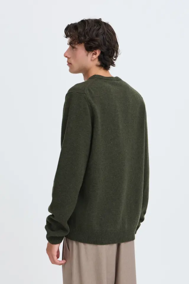 Casual Friday KARL Ανδρικό Μάλλινο Πλεκτό – Cypress Green - XXL 2