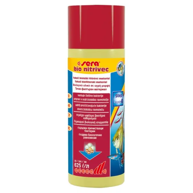 Sera Bio-Nitrivec Βελτιωτικό Νερού Ενυδρείου 250ml 2