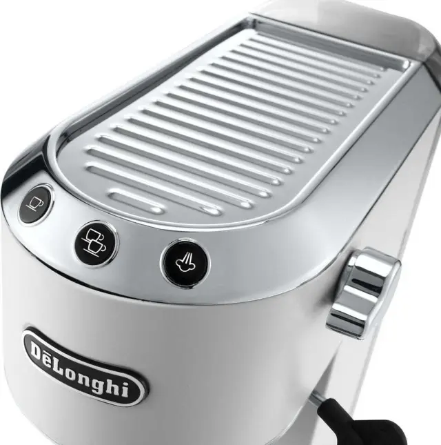 Delonghi Dedica Pump Αυτόματη Μηχανή Espresso 1300W Πίεσης 15bar Λευκή (EC 685.W) (DLGEC685.W) 3