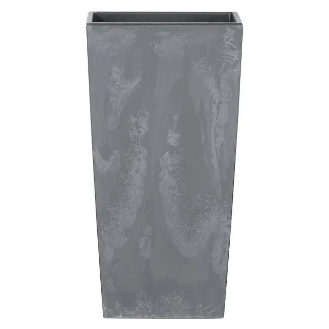 Κασπώ Urbi Square Beton Effect Γκρι Πλαστικό 27x27x50cm