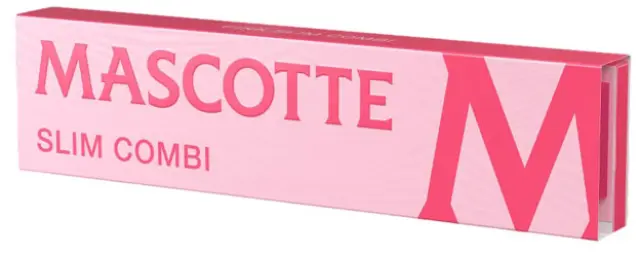 Χαρτάκια Mascotte Original Pink King Size Slim με Τζιβάνα - 34φ.