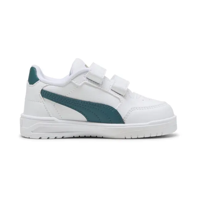 Puma Shuffle Downtown Low (TDV) (403741-05) - Λευκό-Πράσινο 3
