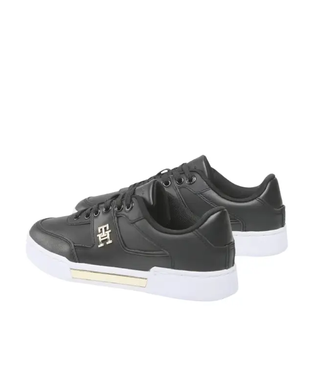 Tommy Hilfiger - Γυναικεία Sneakers Th Prep Court FW0FW06859-0GL Μαύρο 3
