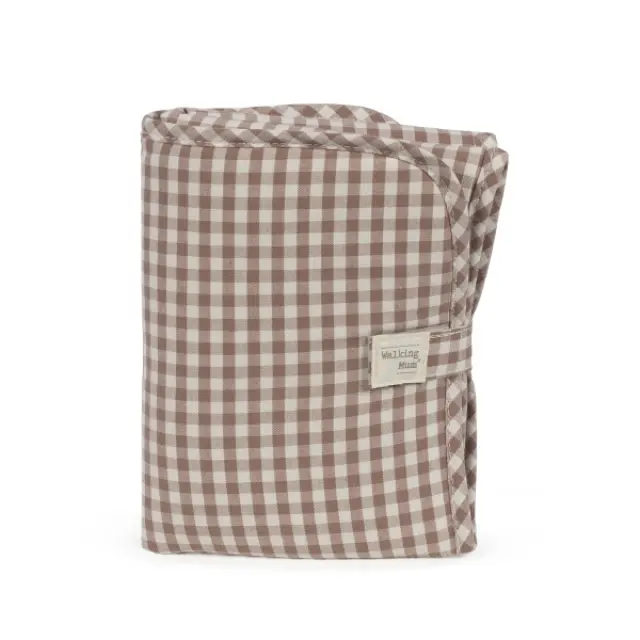 Αλλαξιέρα Στρωματάκι Praline Vichy Moka 18x27x4εκ.