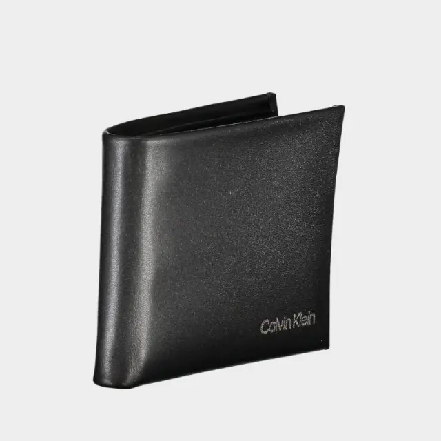 Calvin Klein - Δερμάτινο Ανδρικό Πορτοφόλι K50K510597-BAX Μαύρο 3