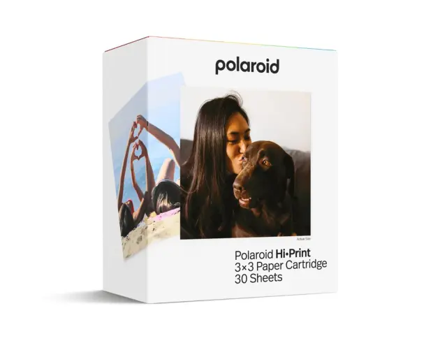Φωτογραφικό Χαρτί Polaroid Paper Cartridge για Hi-Print 3x3, με μέγεθος 7.62x7.62cm - 30 Φύλλα6646