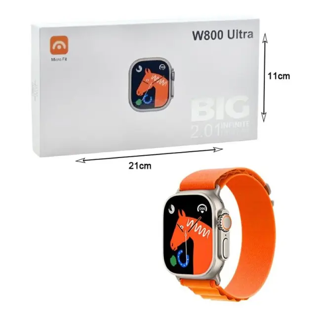 Smartwatch W800 Ultra 2.01 Infinite Display 49mm 017104 2