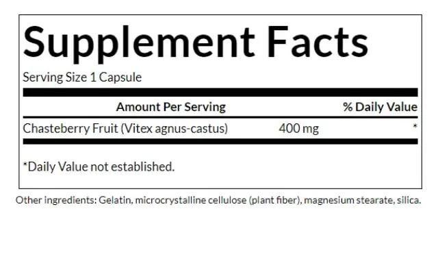 Swanson Full Spectrum Chasteberry Fruit 2