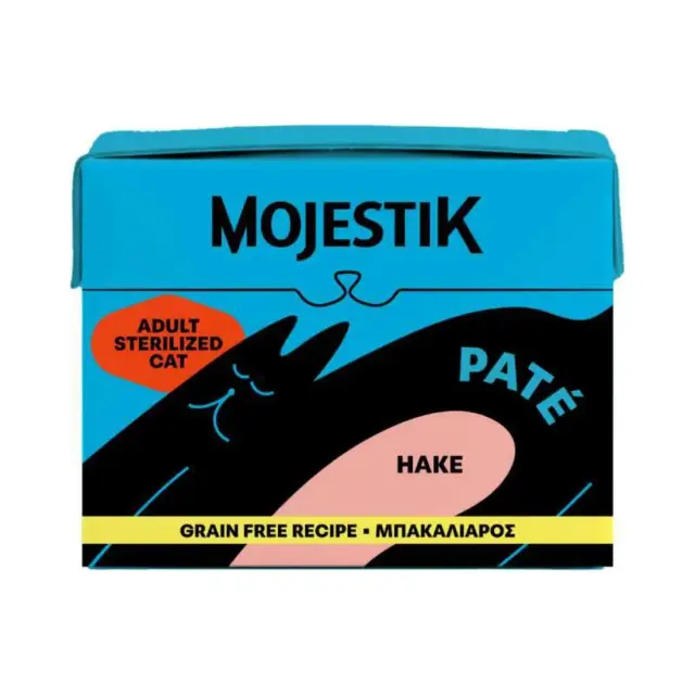 Mojestik Adult Sterilised Pate Με Μπακαλιάρο 100ml
