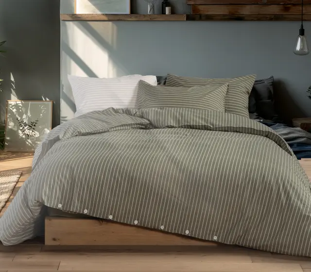 Nef-Nef Homeware Σετ Σεντόνια Διπλό Nautica Coast 200x270 Green