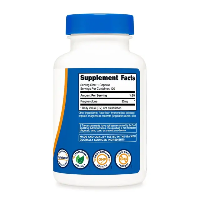 Nutricost Pregnenolone 30 mg 2