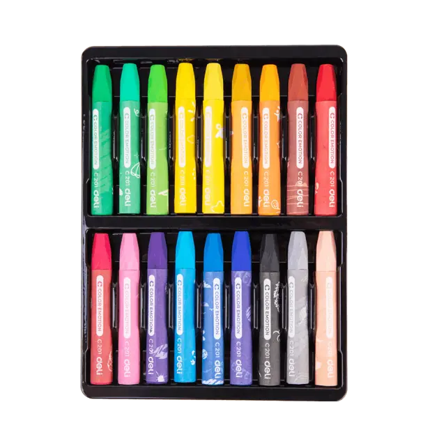 Deli Color Emotion Λαδοπαστέλ 18 Χρώματα 941893 2