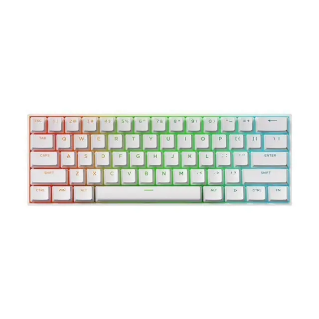 Mchose Gaming Keyboard Ace60-7A 60% White (Ace60-7A)