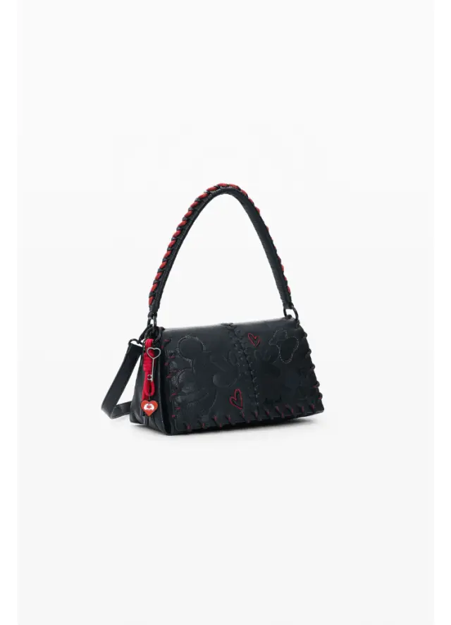 DESIGUAL - BAG_ALL MICKEY NARON MEDIUM FLAP