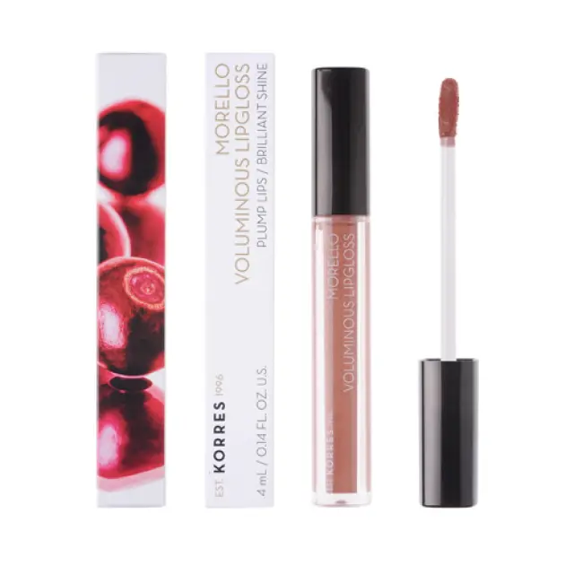 Korres Morello Lipgloss 31 Bronze Nude 4ml (Κραγιόν Καφέ Χρώμα) 2