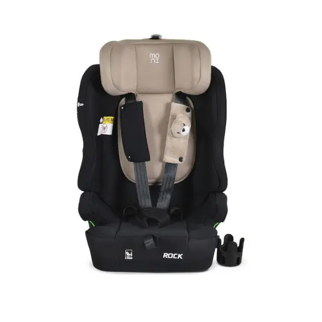 Moni Παιδικό Κάθισμα Αυτοκινήτου Rock 76-150cm Cool Beige 3801005153268 3