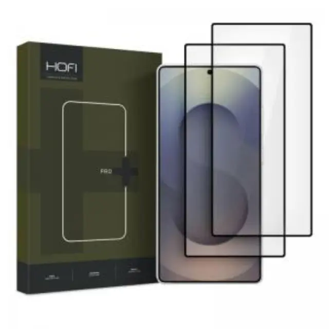 Tempered Glass Full Face Hofi Pro+ Samsung Galaxy S25 Ultra 5G Μαύρο (2 τεμ.) N67027 2