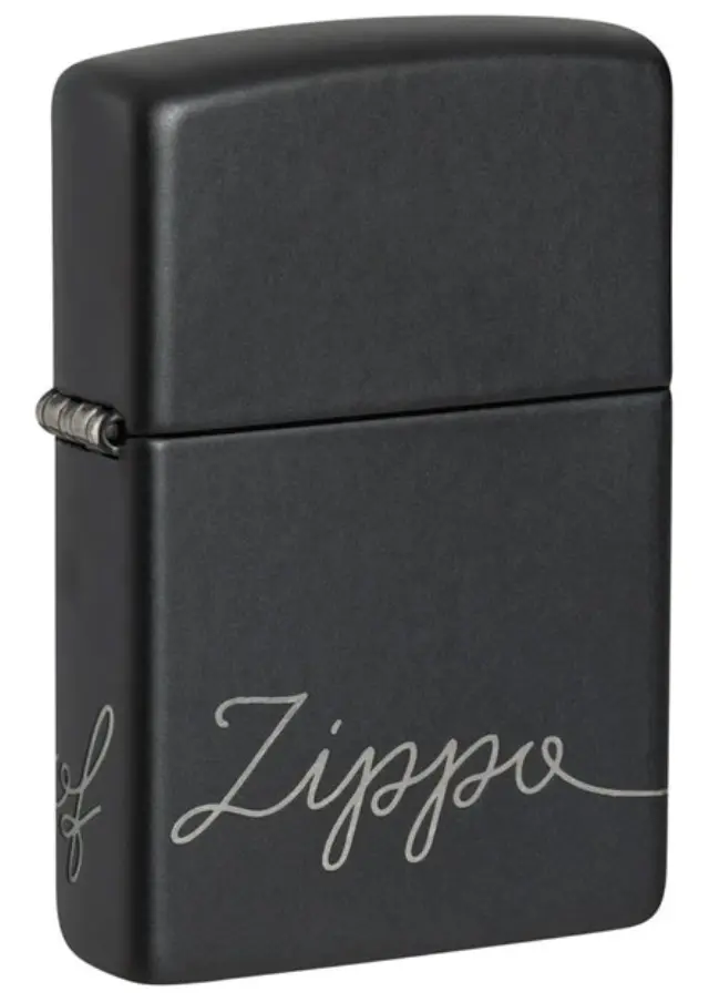 Zippo Αναπτήρας - 48979 Black Logo