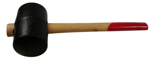 Hammer rubber ø90 mm flat tile