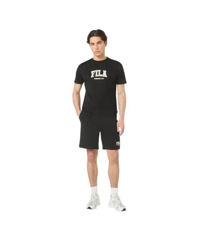 Fila - Ανδρικό Αθλητικό Σορτς Rifredi FAM1217-80010 Μαύρο 3