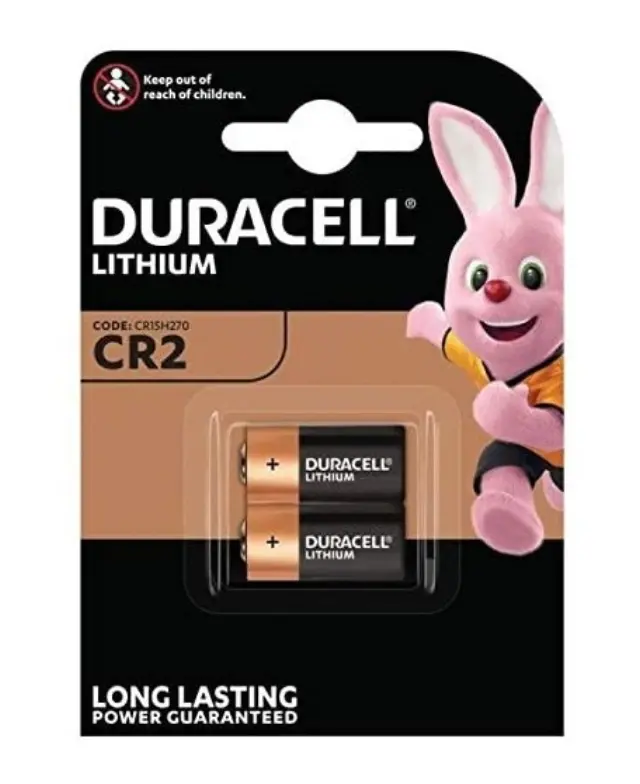 Duracell Μπαταρίες Λιθίου CR2 3V 2τμχ (DB2CR2)(DURDB2CR2)
