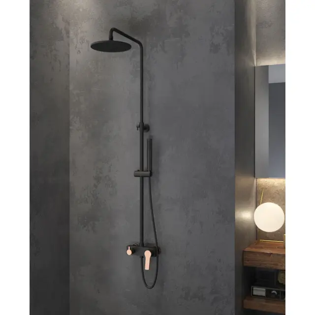 Στήλη Ντουζ KARAG ANDARE WNW33R98PA-RG NERO-ROSE GOLD