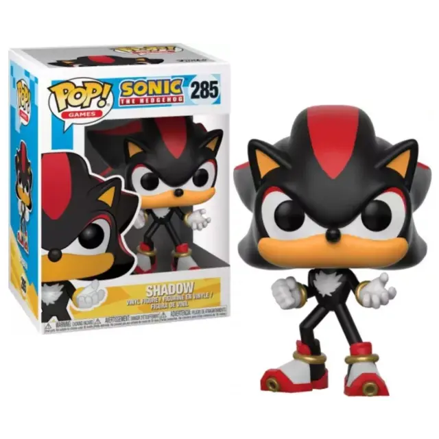 Funko Pop! Games: Sonic The Hedgehog: Shadow #285 Figure