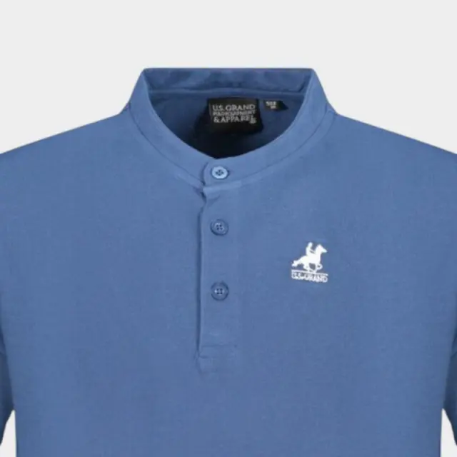 T-shirt U.S.Grand Polo AU02661_2JEANS Μπλε - 2XL 3