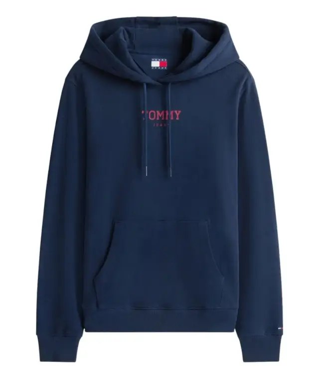 Tommy Hilfiger - Γυναικείο Φούτερ Tjw Essential Logo Regular Fit DW0DW21921-C1G Μπλε Σκούρο 2