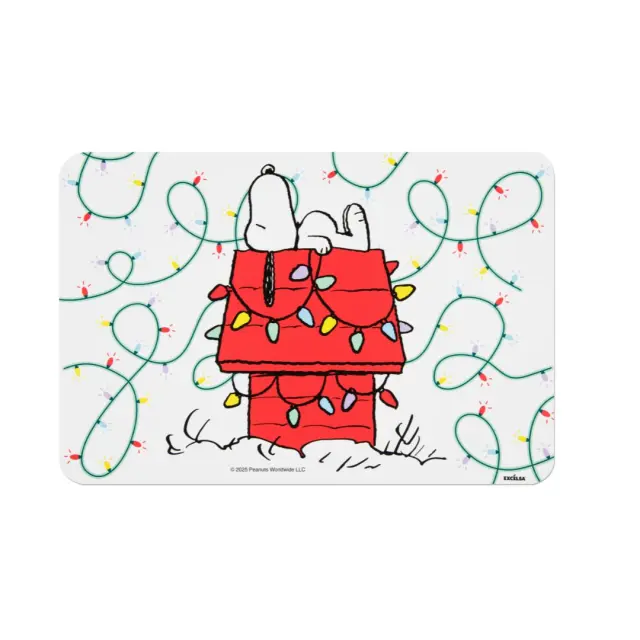 Excelsa Σετ 6 Χριστουγεννιάτικα Σουπλά: Peanuts Shiny & Bright 3