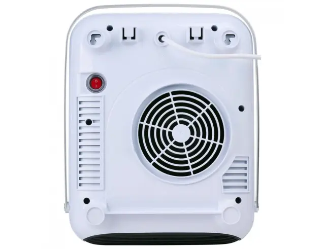 Αερόθερμο Επιτοίχιο Alpina Heater Bathroom PTC με ισχύ 2000W με πτυσσόμενη κρεμάστρα πετσέτας και 2 επίπεδα θέρμανσης 3