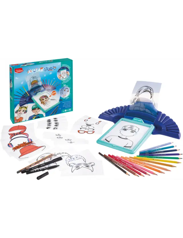 MAPED Creative Φωτεινό Tablet Ζωγραφικής: Avatar Studio 2