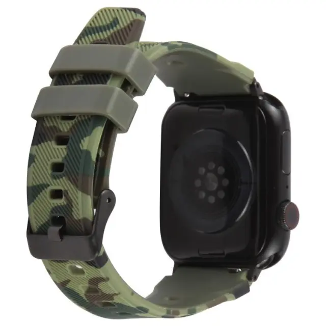 Λουράκι για Applewatch 44/45/46/49mm-Camouflage Green OEM