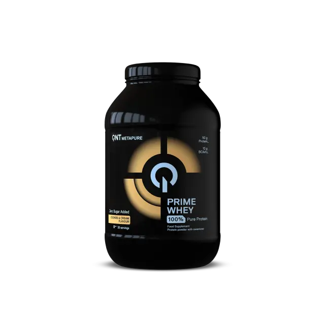 QNT Prime Whey 100% Whey Isolate & Concentrate Blend Cookies & Cream,908gr