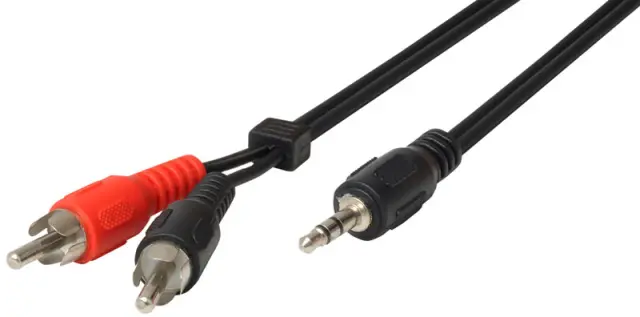 Heitech 09004018 Καλωδιο Jack Σε Rca 1.5M