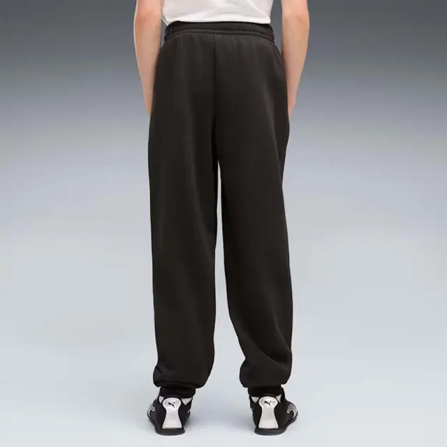 Puma Boy's Essentials Logo Lab Relaxed Sweatpants Μαύρο 694675-01 (Puma) 2