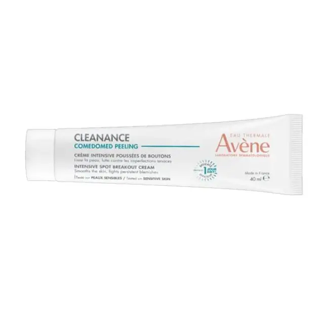 Avene Cleanance Comedomed Peeling Εντατική Κρέμα κατά των Ατελειών σε Έξαρση Κρέμα Προσώπου Νυκτός κατά των Ατελειών & της Ακμής 40ml
