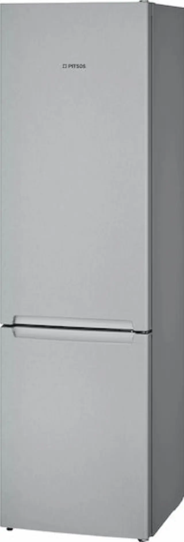 Pitsos PKNB39VLE2 Ψυγειοκαταψύκτης 368lt NoFrost Inox Υ203xΠ60xΒ66εκ.