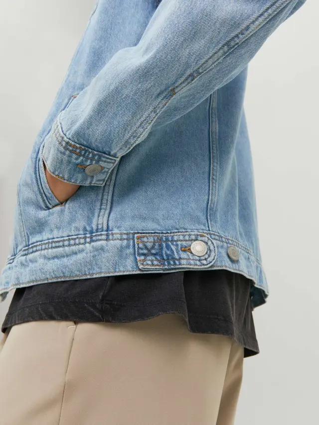 JJIJEAN JJJACKET AKM 023 NOOS Blue Denim 3