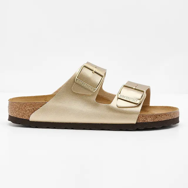 Birkenstock Πέδιλα Γυναικείο Birko-Flor(ανθεκτικό υλικό της Birkenstock-επιτρέπει την επαφή με το νερό) Χρυσό BIR/ARIZONA 1016111 GOLD