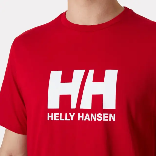 Helly Hansen HH Logo T-shirt 3.0 Ανδρικό - Red - M 3