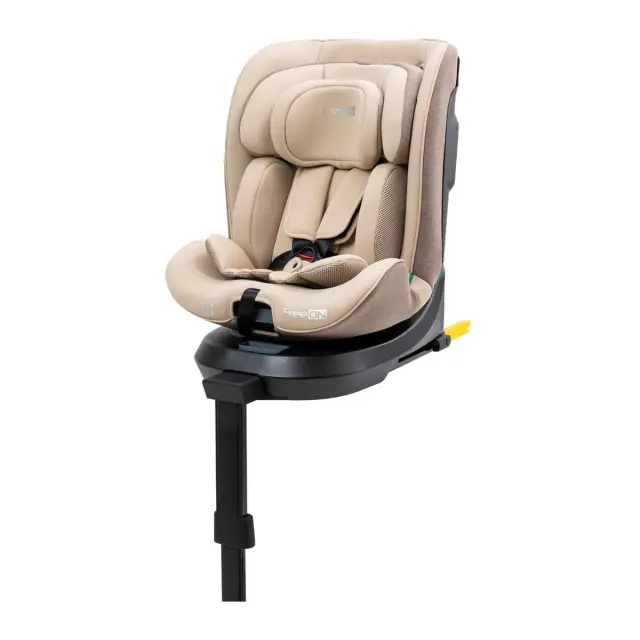 FreeON Colt Pro Κάθισμα Αυτοκινήτου i-Size 40-150cm ISOFIX 360° Beige 2