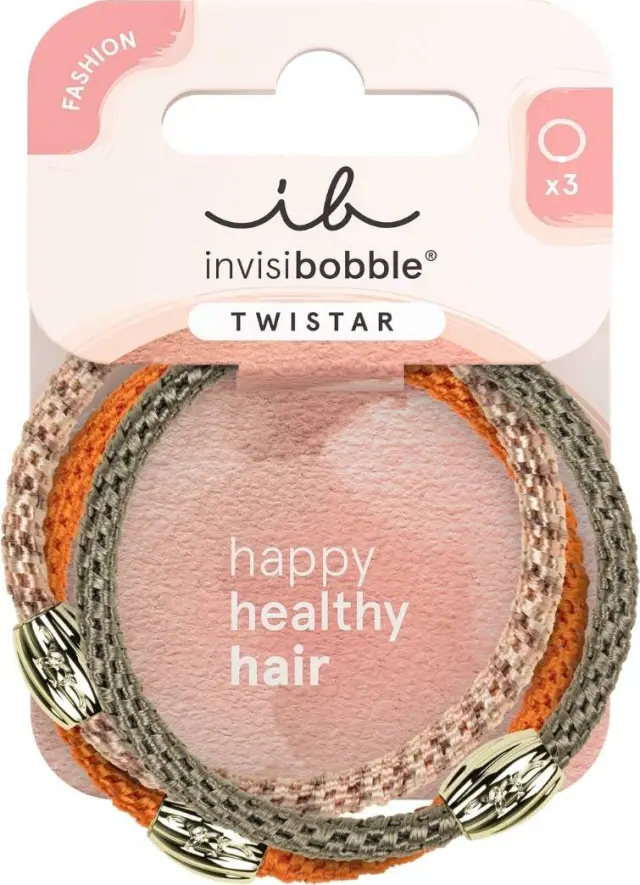 Invisibobble Twistar Orange Affaire Λαστιχάκια Μαλλιών 3τεμ