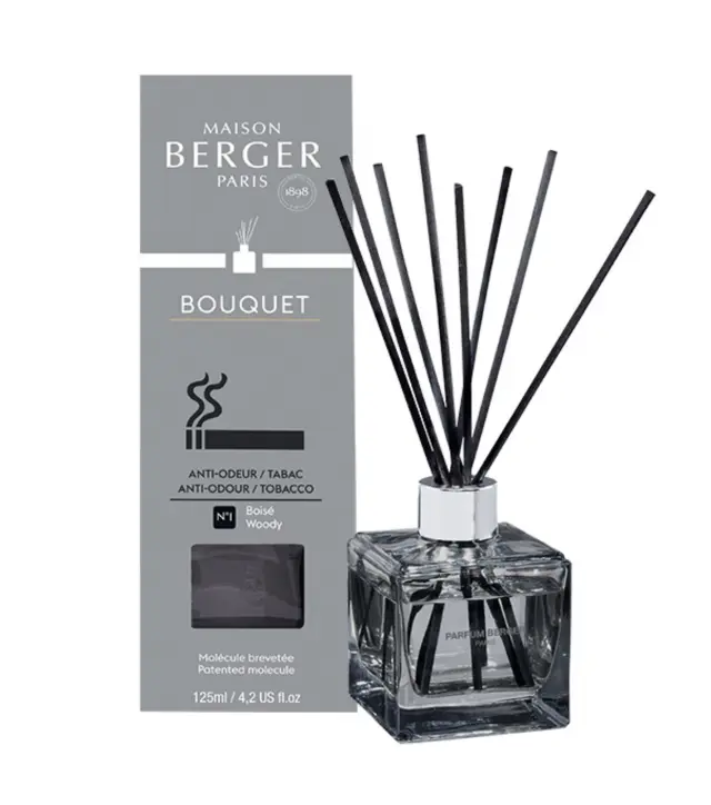 Maison Berger Paris Bouquet Diffuser Διαχύτης Αρώματος Anti-odeur Tabac κατά των οσμών του τσιγάρου 125 ml