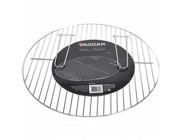Σχάρα Vaggan (C83500030) Με 2 πτυσσόμενες λαβές, επιχρωμιωμένη, Διαμέτρου 47cm C83500030 2