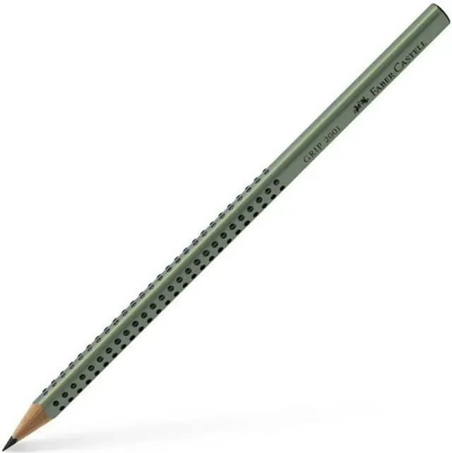 Faber Castell Grip 2001 Μολύβι Earth Green HB (Faber Castell)