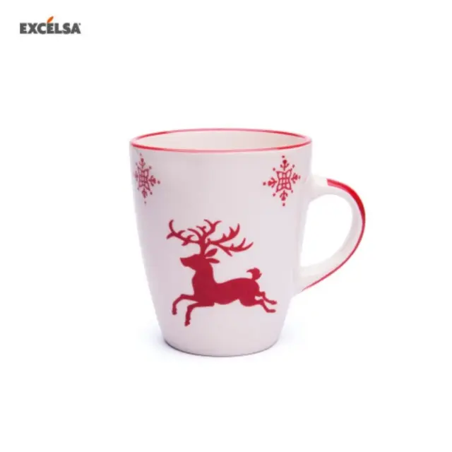 Excelsa Χριστουγεννιάτικη Κούπα 280ml: Τάρανδος