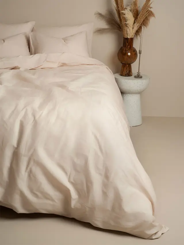 Σετ Σεντόνια Cotton Feelings 109 Sand Μονό με λάστιχο(105x205+30) Sunshine 3