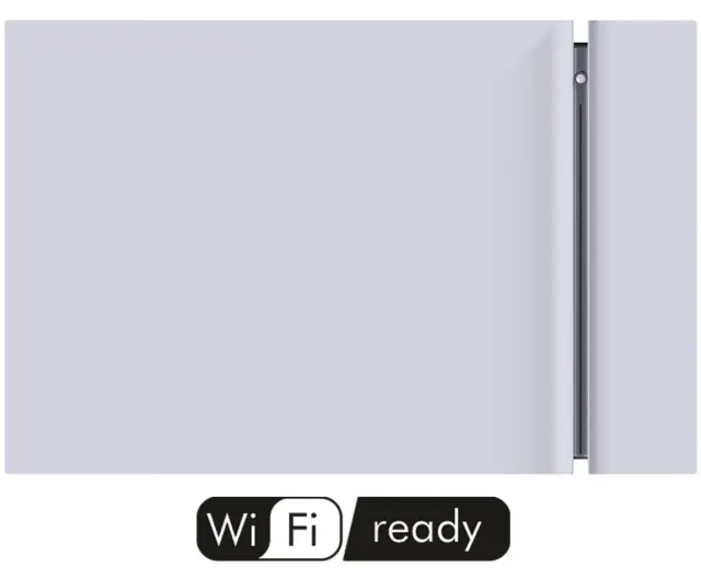 Radialight Kyoto 750 Watt Λευκό - Ψηφιακός Θερμοπομπός Διπλής Λειτουργίας